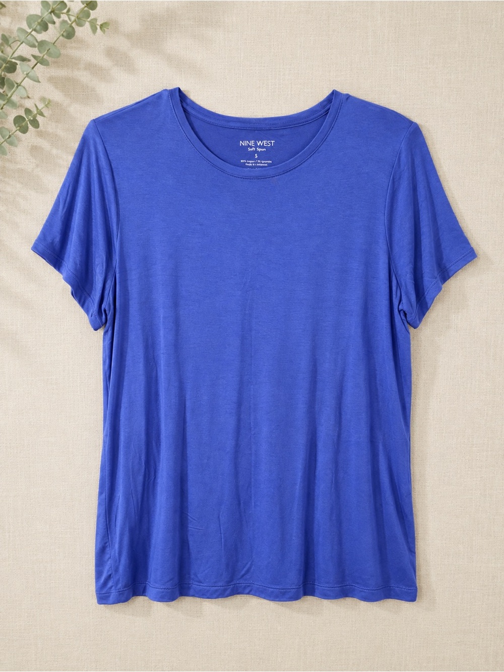 Royal Blue Crew Neck Tee